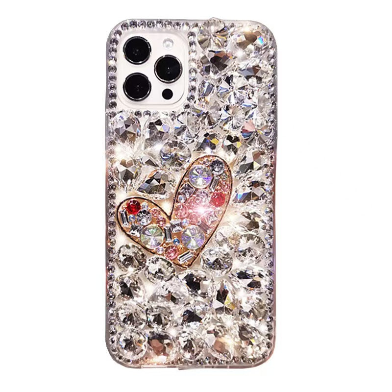 [1-02]  Any Two shining glitter bling bling cases Mobile phone case  Creative DIY mobile phone cases Unleash your personal style!